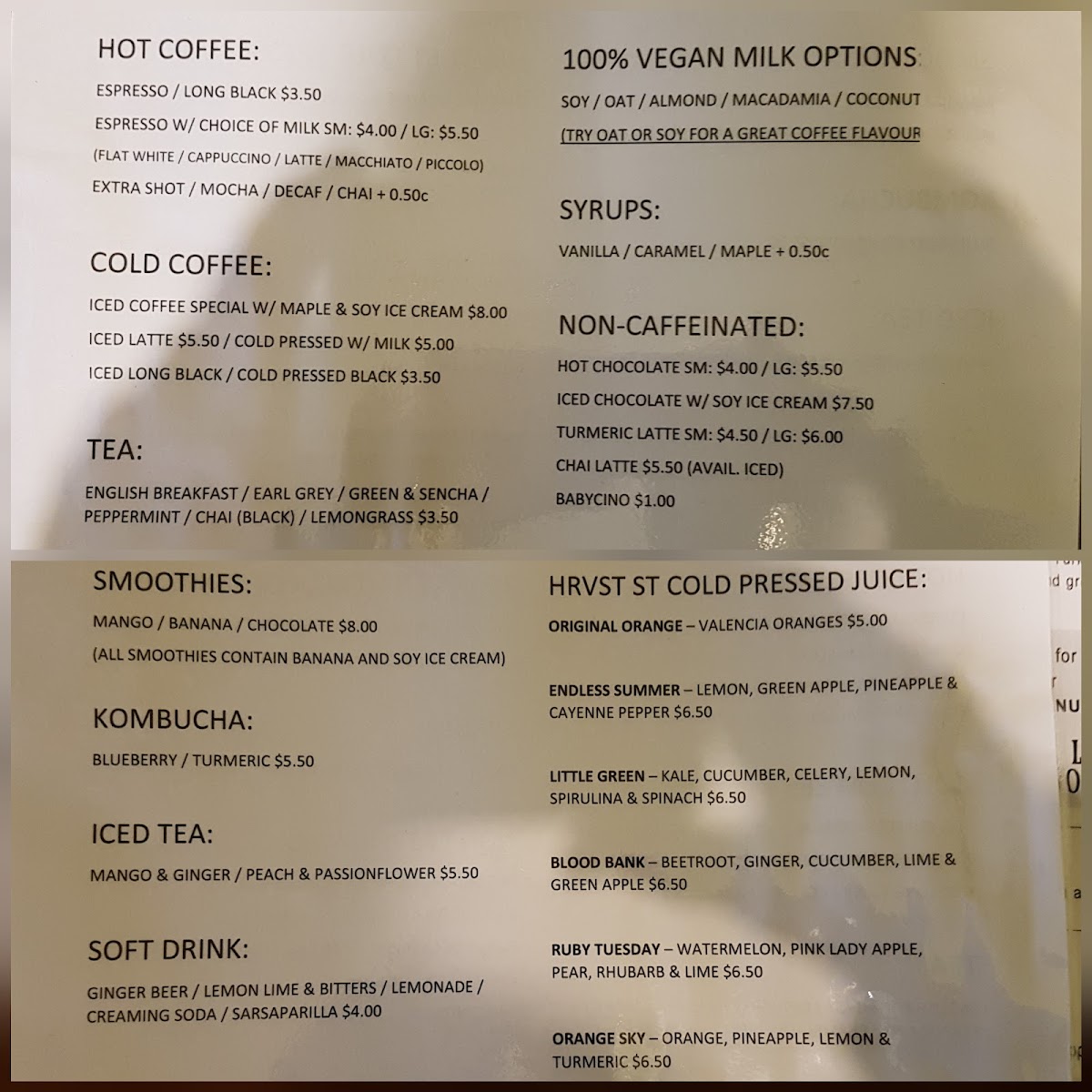 Menu Paper Moon Coffee House-1